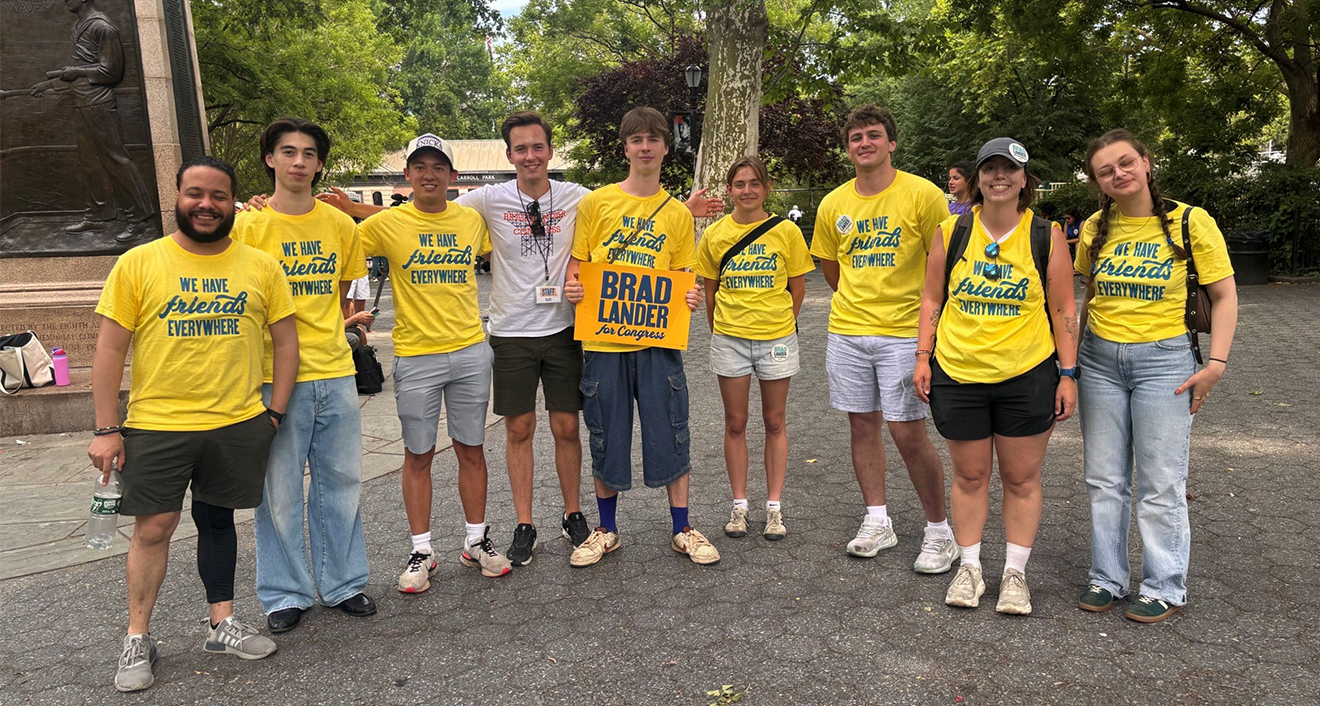 Political engagement grantee Maggie Handelman in New York