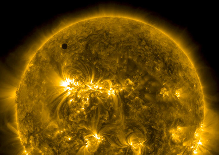 A Venus transit